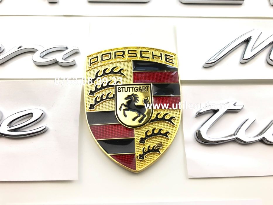 Emblema Porsche Panamera Cayenne Macan Turbo S 911