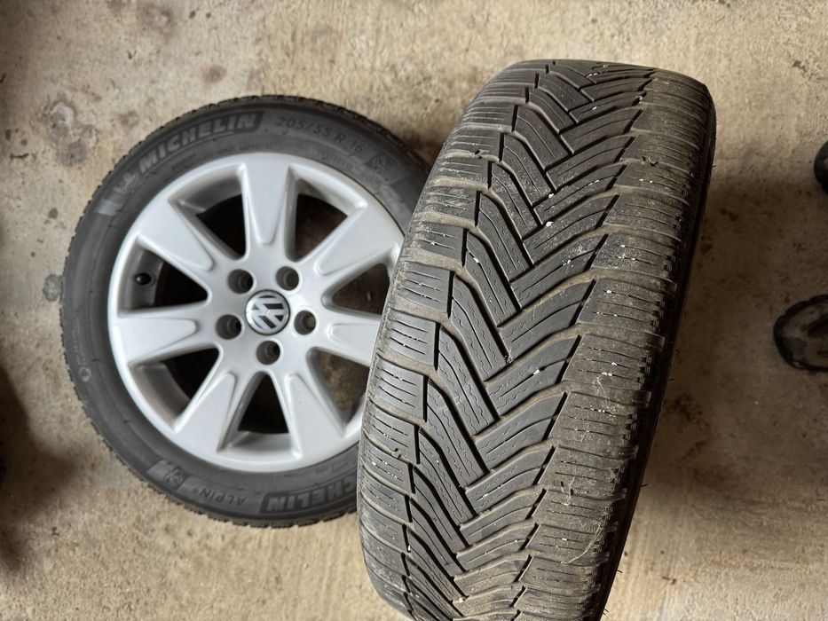 Vand jante Passat B6 cu anvelope de iarnă R16