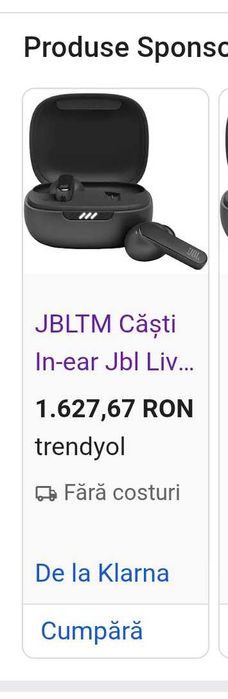 Casti jbl live pro 2