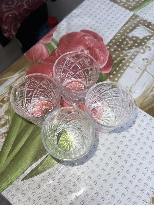 Рюмки хрустальные