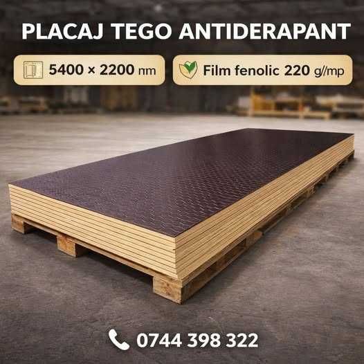 Placaj TEGO ANTIDERAPANT – profesional, sigur, rezistent