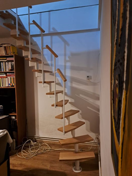 Scari metalice zincate si vopsite