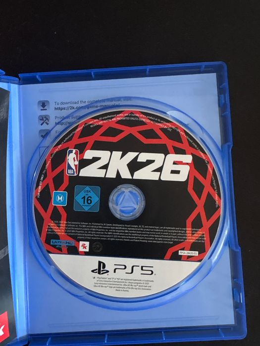 Игра за ps5 nba 2K26