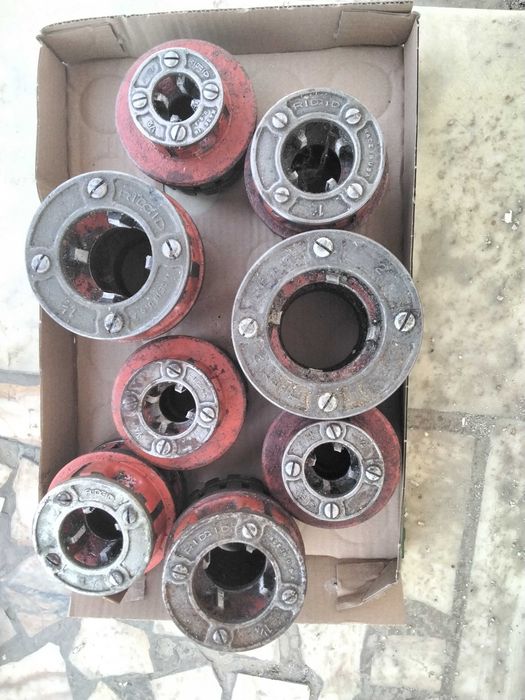 fliere clupe ridgid pana la 2 toli