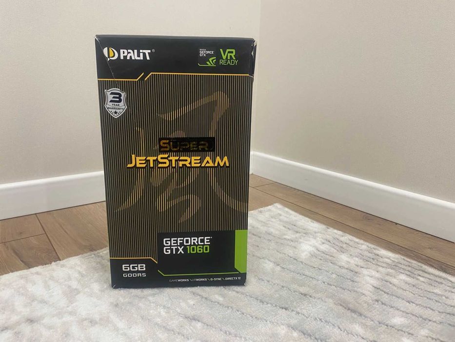 Видео карта GTX 1060 Palit на 6g JetStream