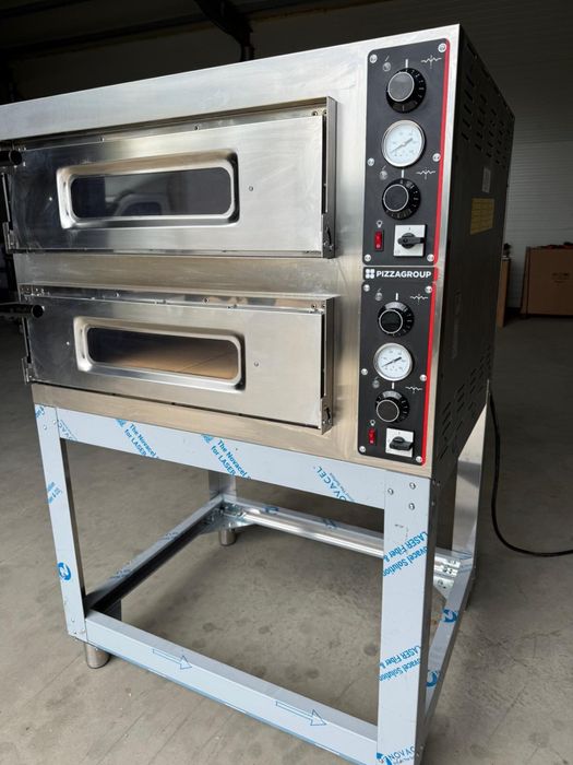 Cuptor pizza 4 + 4 Pizzagroup Italia, an 2026, NOU, GARANTIE