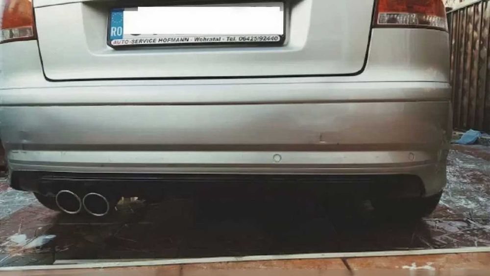 Prelungire spoiler difuzor bara spate Audi A3 8P Coupe S3 S line RS3