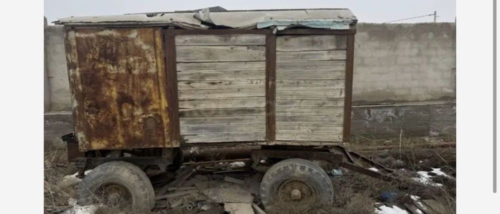 Прицеп сатылады бір жерде көптен тұрып қалған