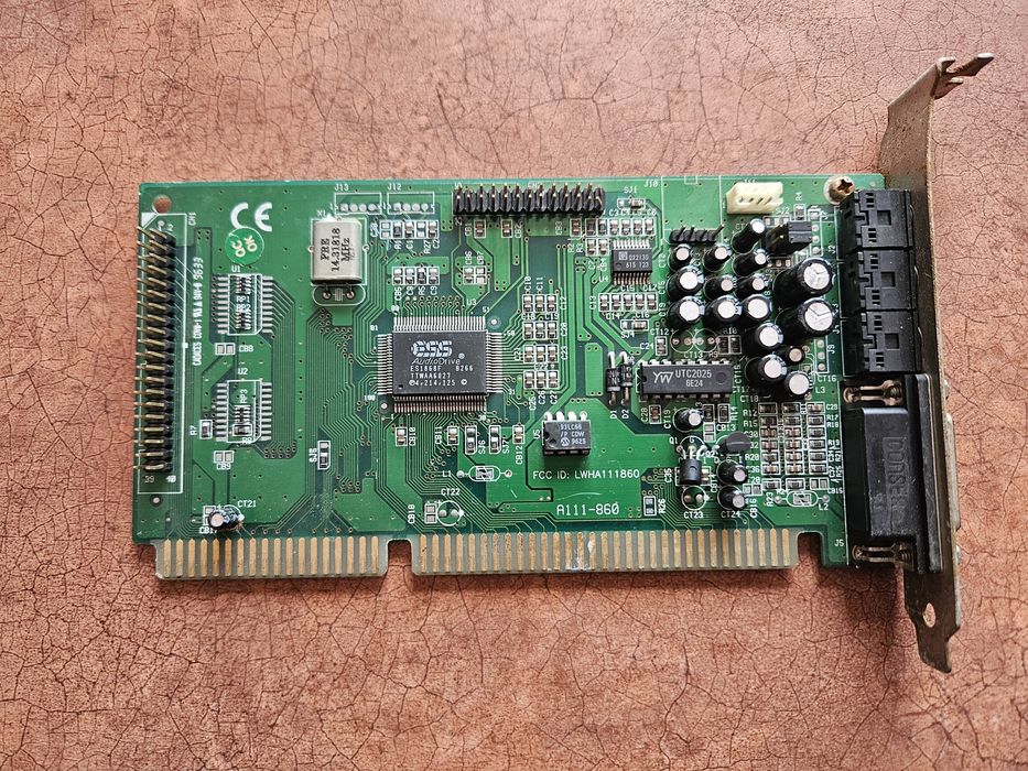 Placa de sunet retro ISA ESS AudioDrive ES1868F