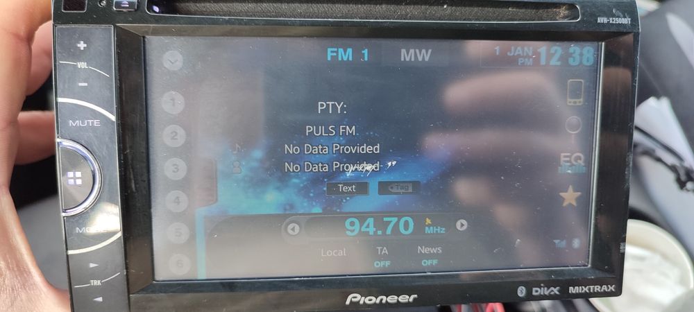 Pioneer navigatie AVH-X2500BT