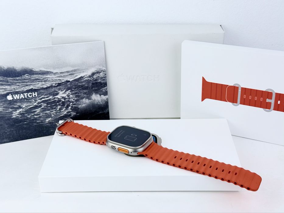 Apple Watch Ultra 2 49mm Cellular Titanium 100% Батерия! Гаранция!