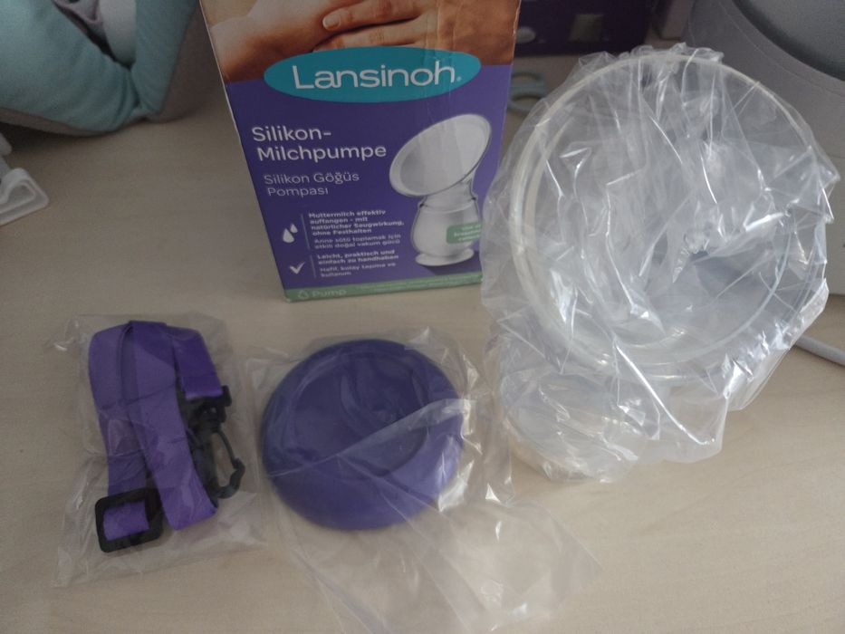 Lansinoh pompa de san din silicon