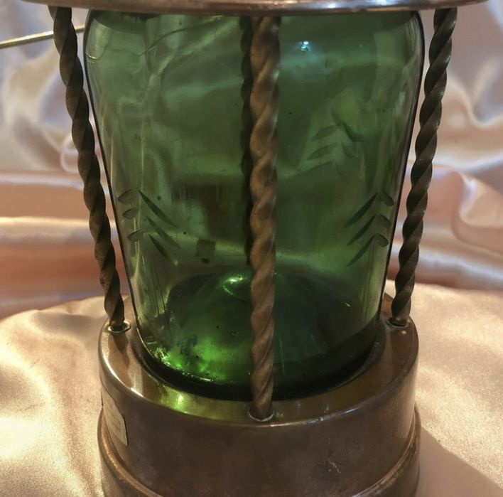 Sticla muzicala, cu suport din cupru