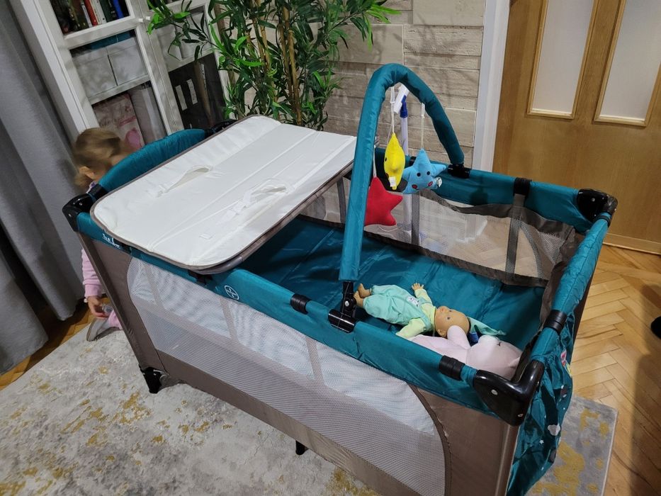 Patut pliant voiaj pentru bebelusi si copii Juju Sleepy Baby