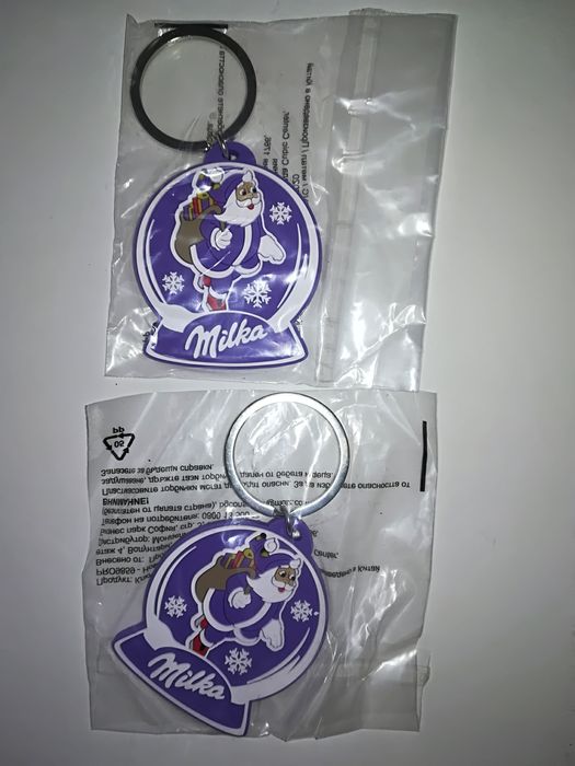 Продавам ключодържатели и кутия за храна Милка/Milka