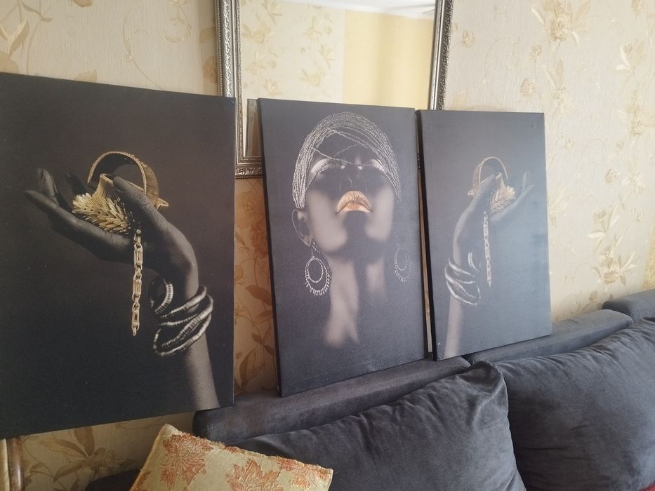 Картина кенийская девушка