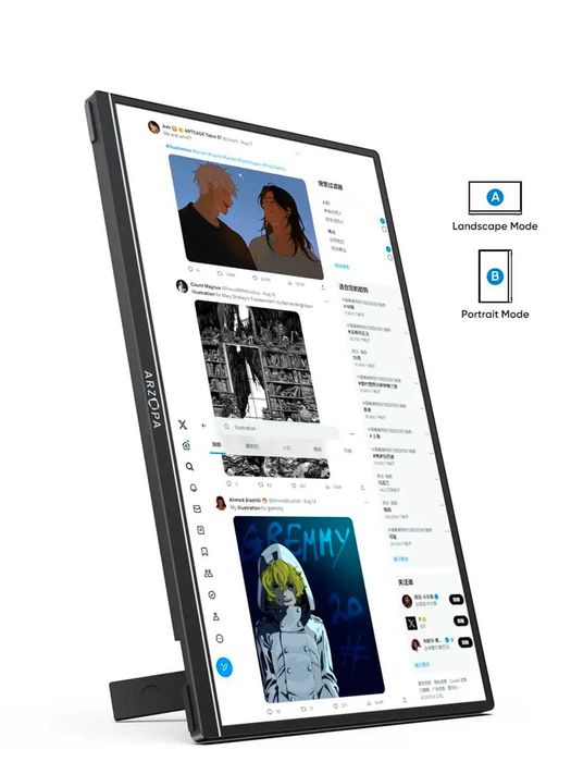 Портативные мониторы ARZOPA от официального дилера Скидка Arzopa Z1RC