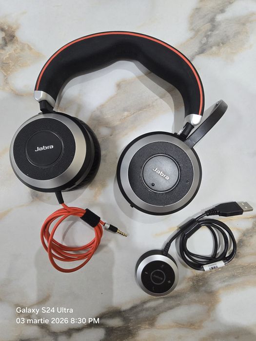 Căști Profesionale Jabra Evolve 80 - Active Noise Cancellation - Stare