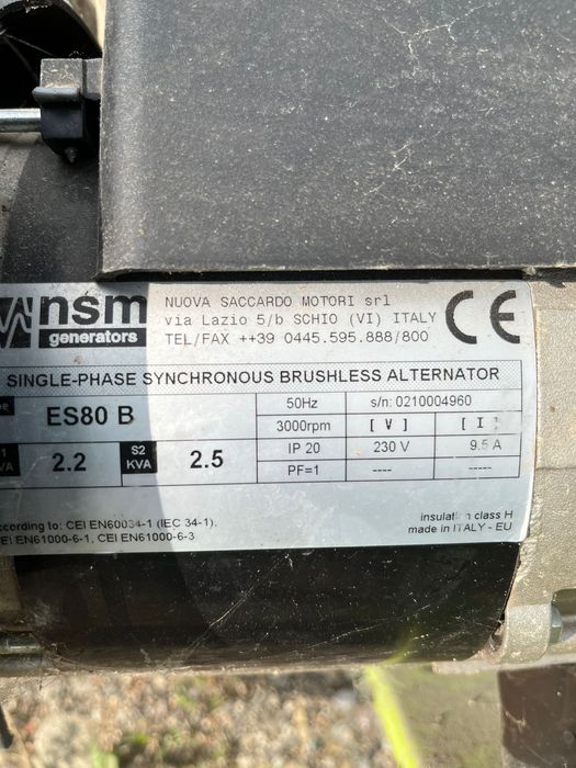 Generator curent 2 Kv Honda