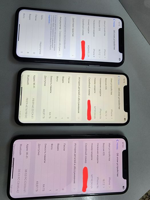 Iphone X LL/A Black 256GB Ideal Face ishlidi Srochna