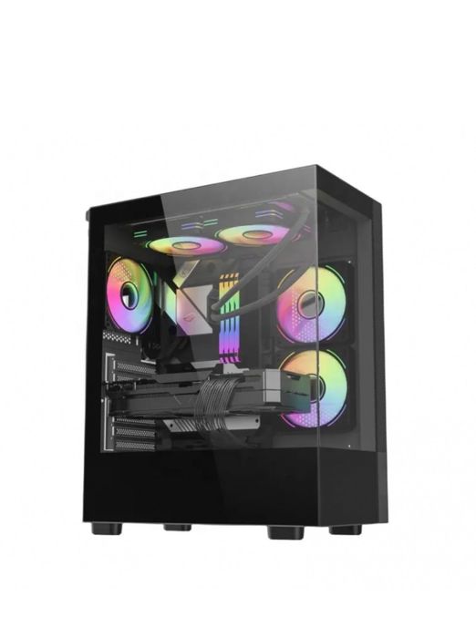 Геймърски компютър NeoSteel VER2.1 (Ryzen 5 7500F, 16GB, 512GB SSD, RTX 5060Ti 16GB GDDR7) + монитор