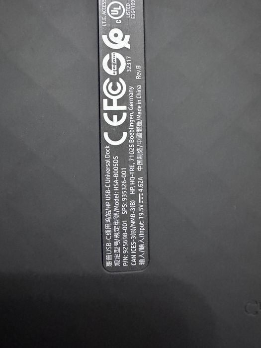 Dock Universal HP cu mufa usb C