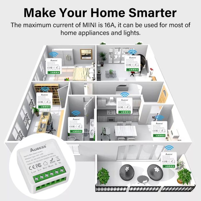 Comutator wifi inteligent