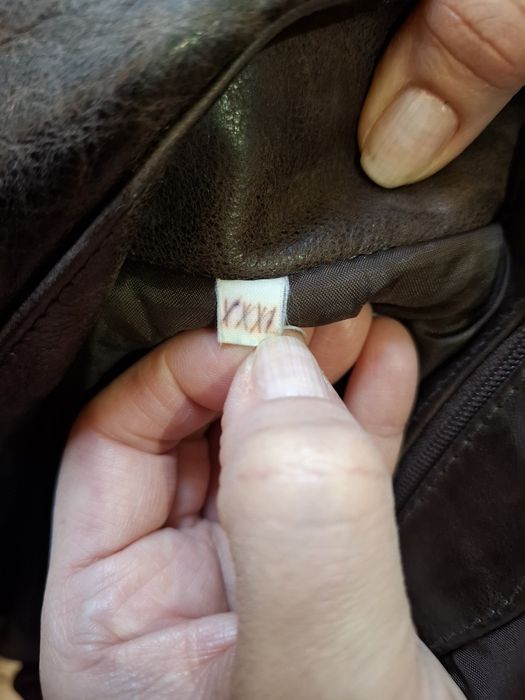 Geaca piele vițel masura XXL