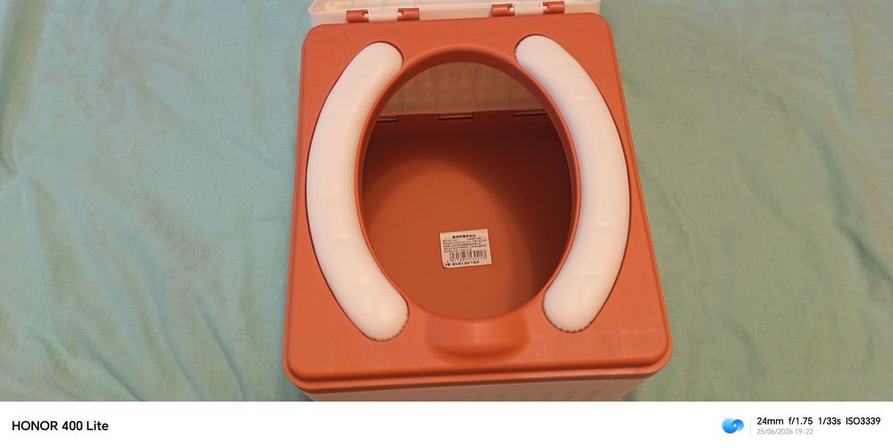 Wc portabil de camping de 10 litri