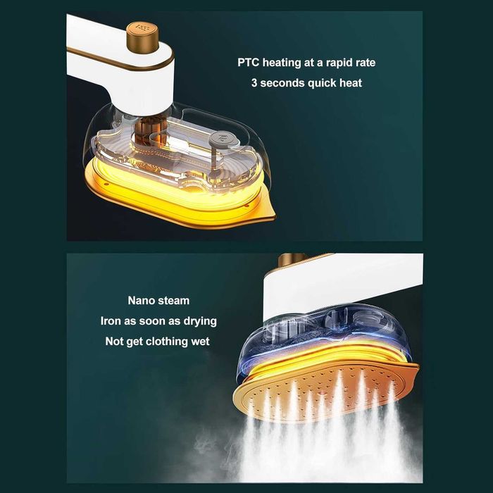 Мини ютия, компактна, 50 мл, сгъваем дизайн, многоцветна