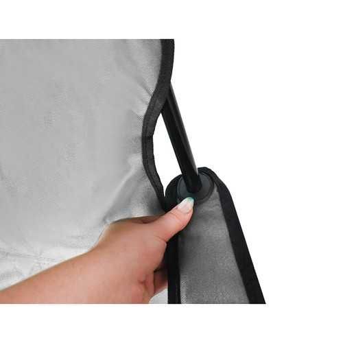 Рибарски стол, сгъваем стол с поставка за чаша, до 100 кг, Trizand