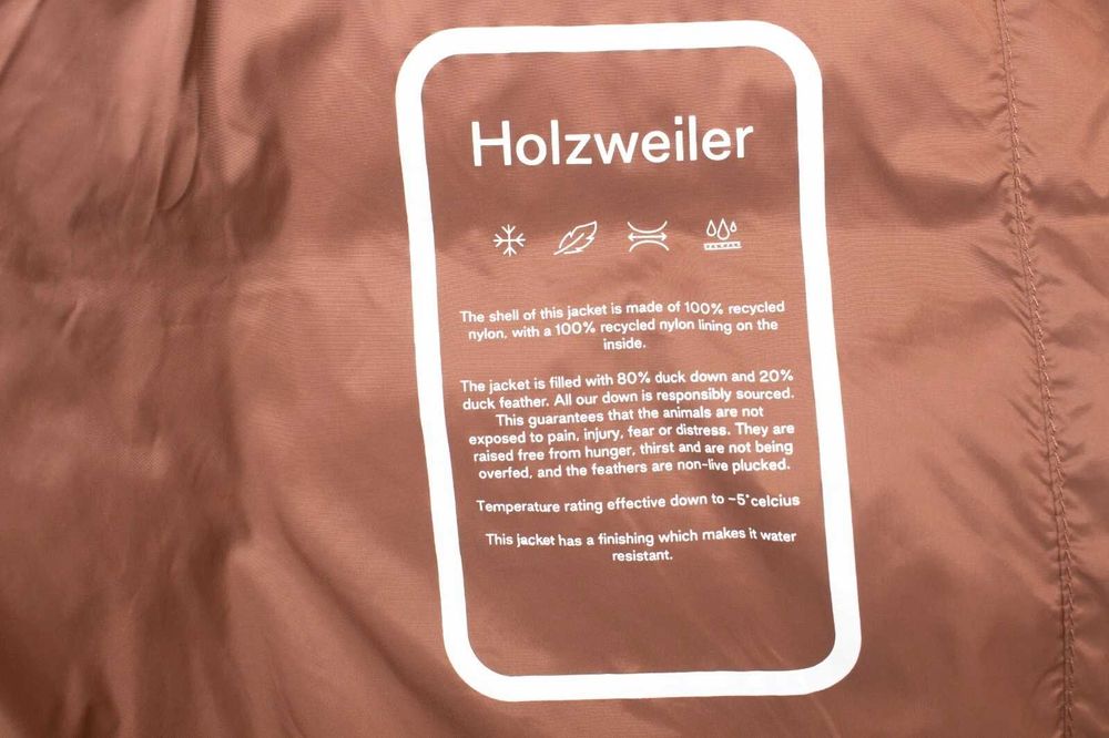 Holzweiler Ail Down Vest мъжка пухена грейка кафяв елек пух и пера S