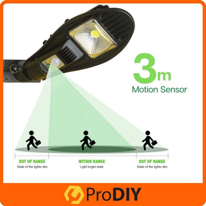 Уникална Соларна Лампа LED 200w Светлина прожектор с дълъг кабел панел