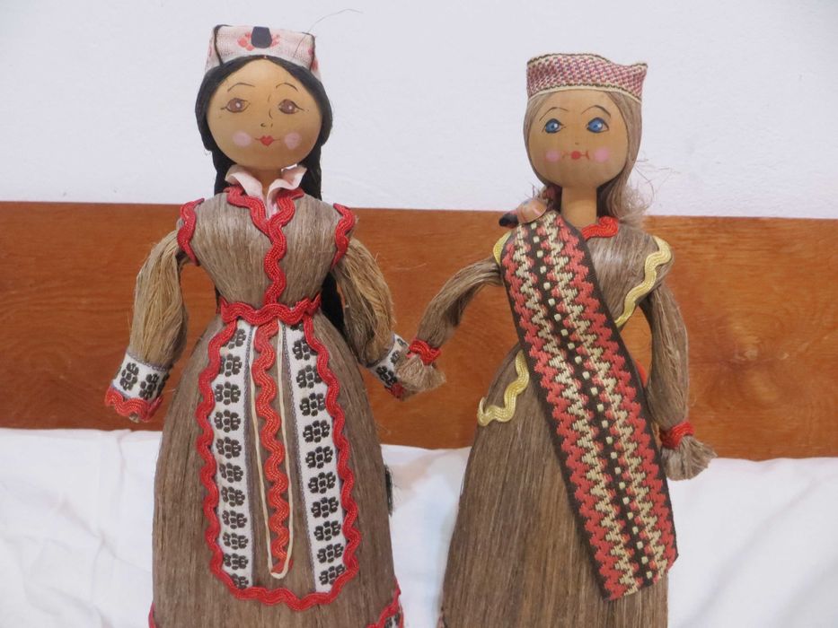 Ретро играчки зайчета, кукли за колекция