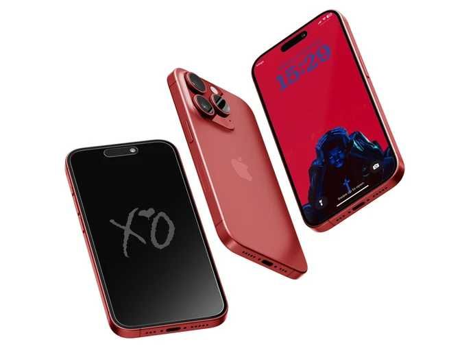 Стъклен протектор за iPhone XR от iScreenz XO (The Weeknd)