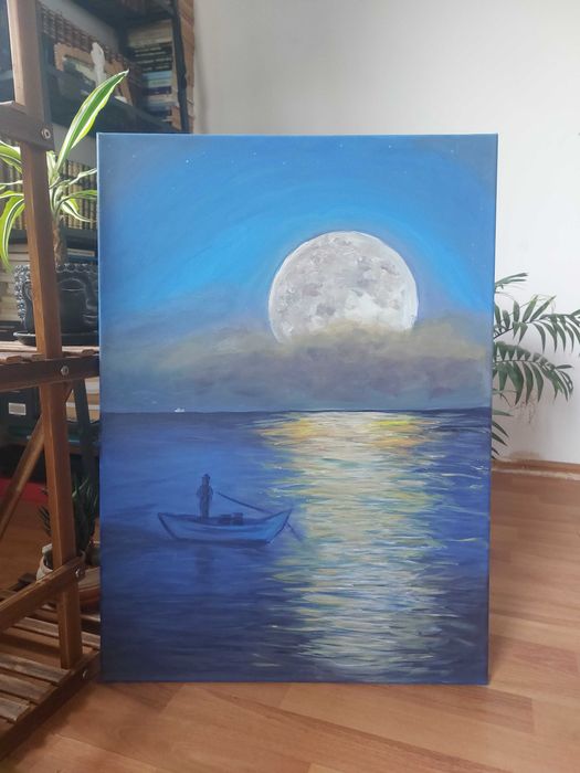 Tablouri pictate în acrilice/ulei