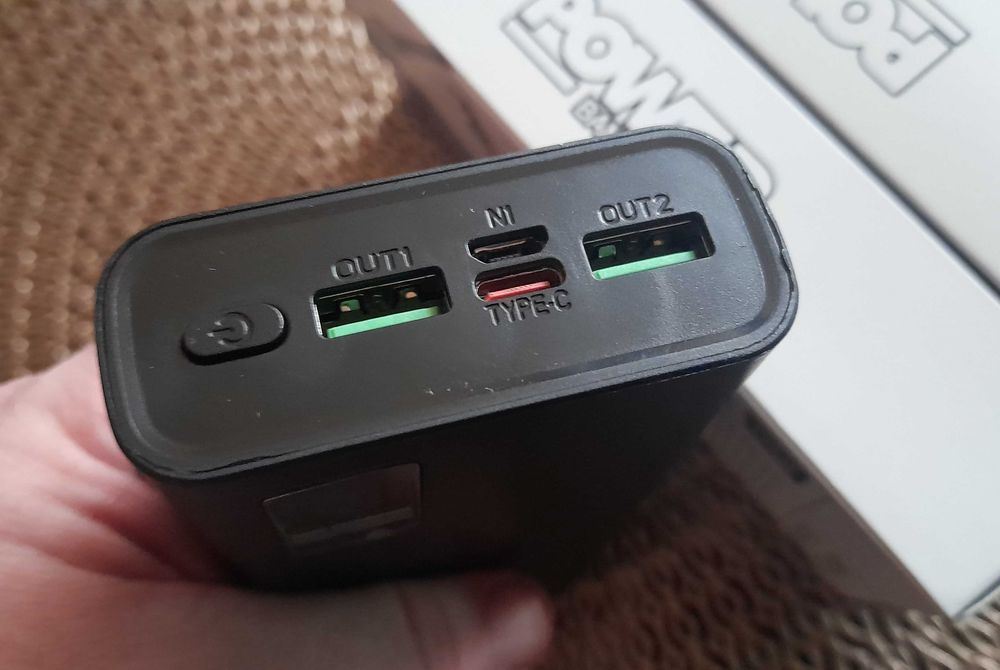 Baterie externa 20000mA 66w powerbank super fast charge ,display , noi