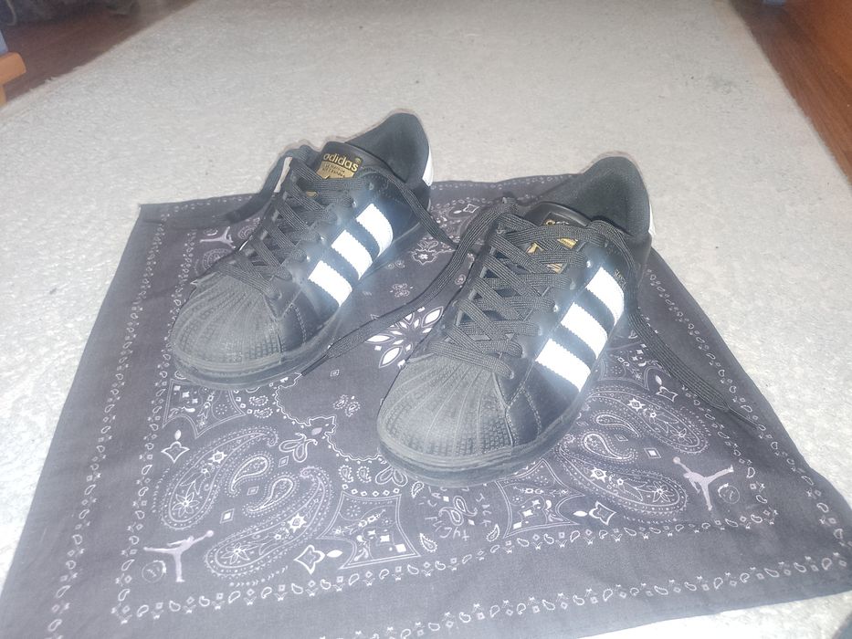 Adidas Superstar Black New