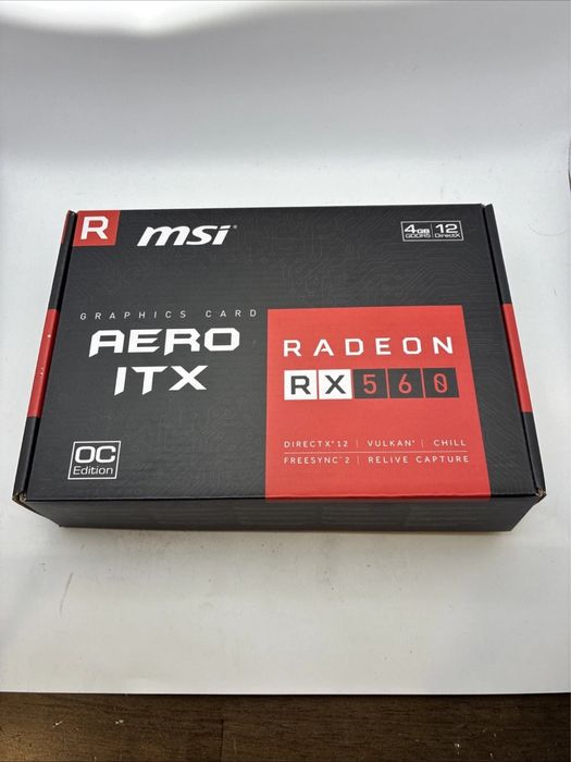 Видоекарта  Radeon rx560 4 gb