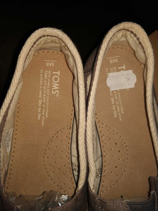 Мъжки еспадрили Toms, 40.5 номер