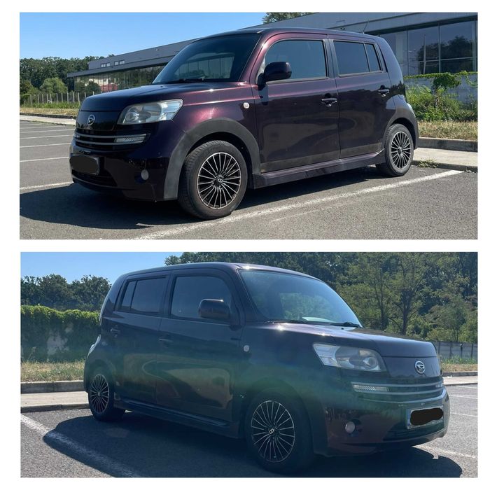 Daihatsu Materia, an fabricație 2006, motor 1.5 benzină aspirat, 105 CP, cutie manuală.