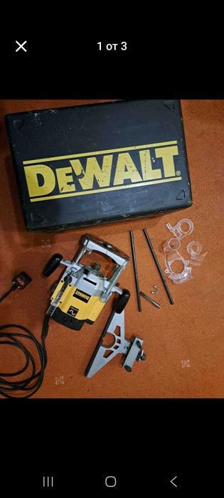 Оберфрези DEWALT