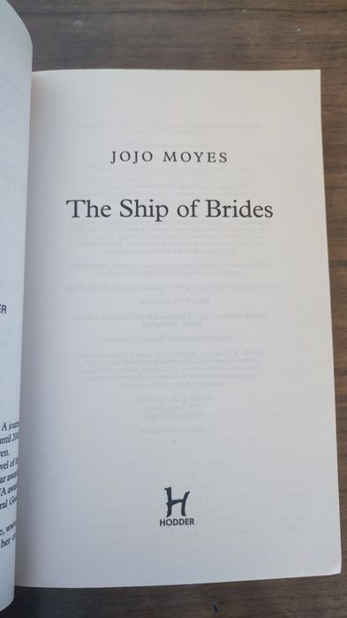 Корабль невест(the ship of brides)-книга Джоджо Мойес