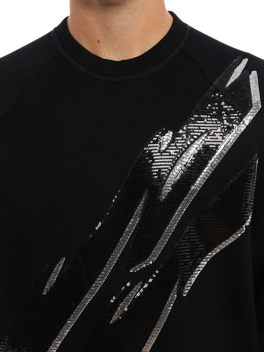 Dsquared2 Sequin embroidered scuba sweatshirt