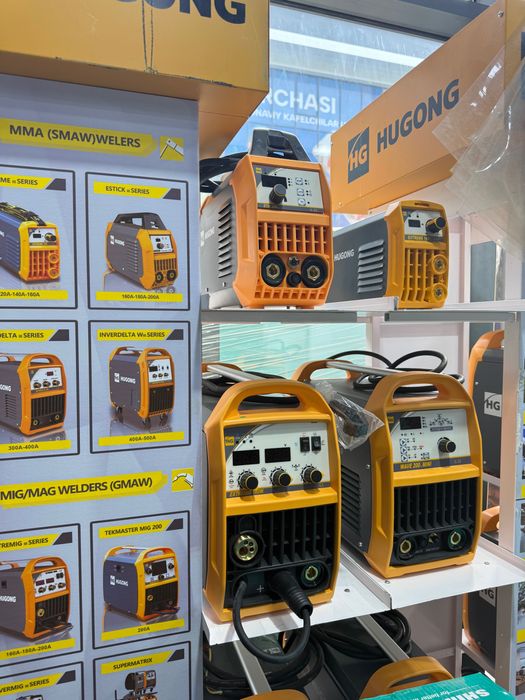 Сварочный аппарат (куп функцияли) Hugong wave 315D III