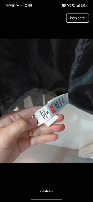 Palton lână bărbătesc Topman