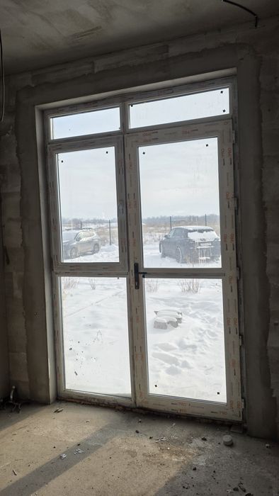 Ветражное окно с дверью