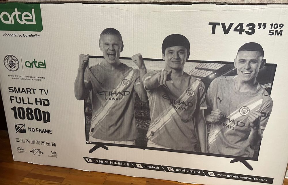 Пролаю телевизор Artel TV43.