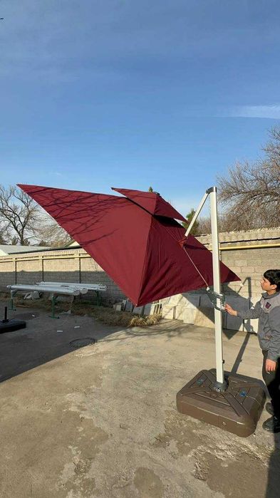 3 Xil variantda Kafe zontlari