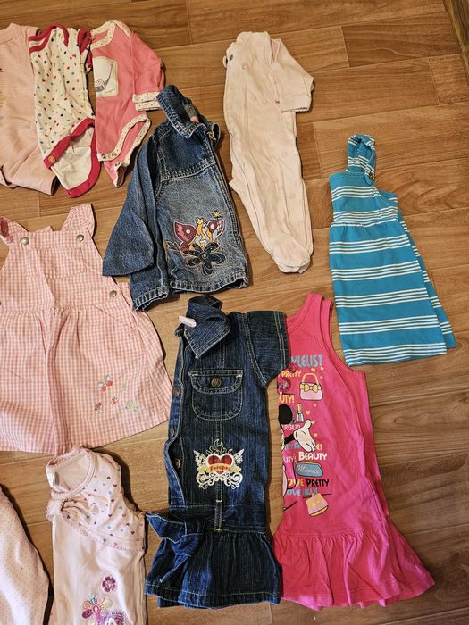 Большой пакет одежды от 0 до 2 лет